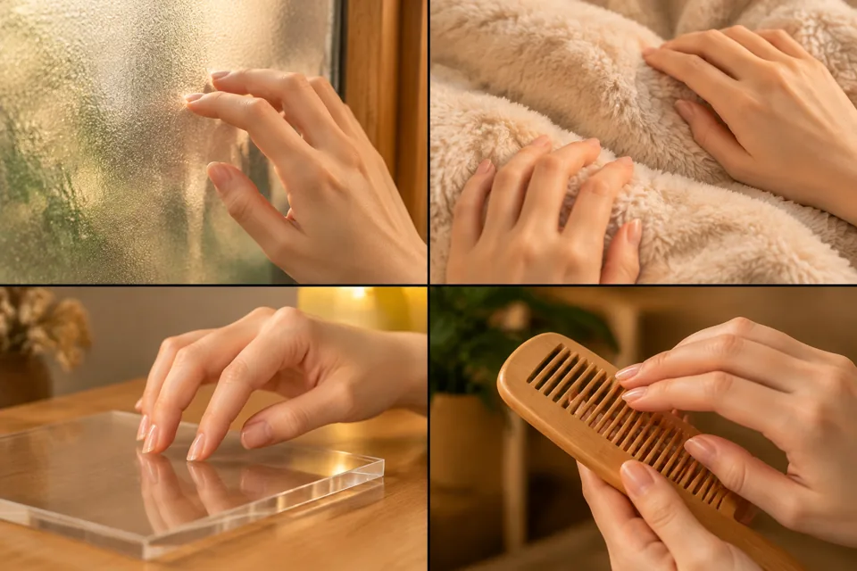 手部 ASMR 第一视角（ByteDance Seed 官方 T2V）的分镜预览