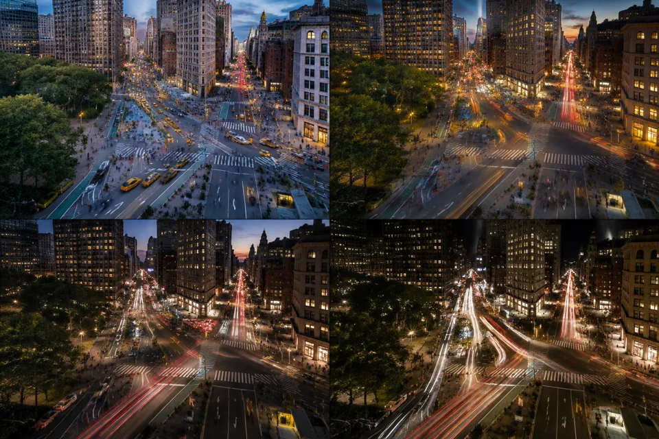 New York City Rush Hour的分镜预览