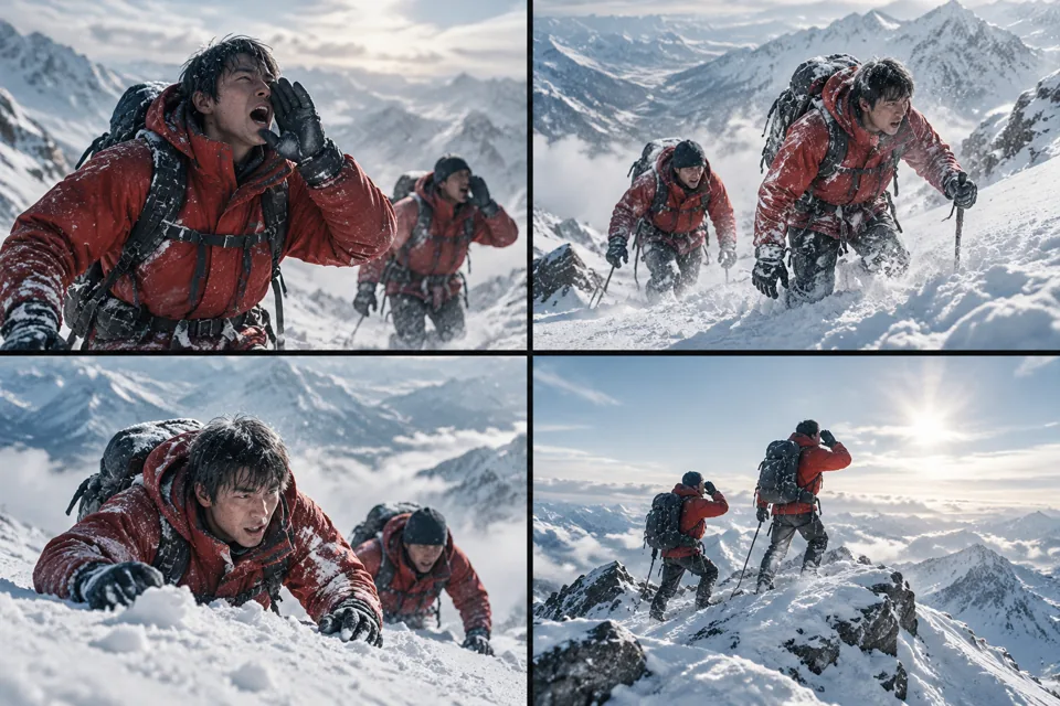 Mountaineers Calling Out的分镜预览